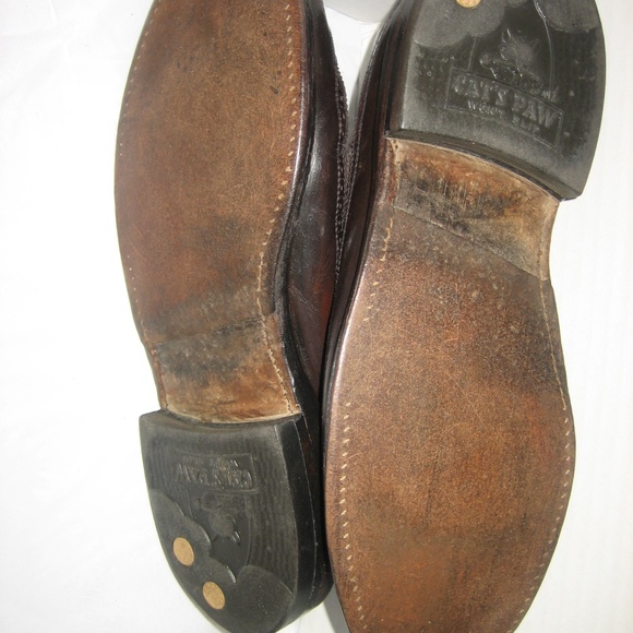Vintage FLORSHEIM Burgundy Long Wingtips, 11.5 D main image 8